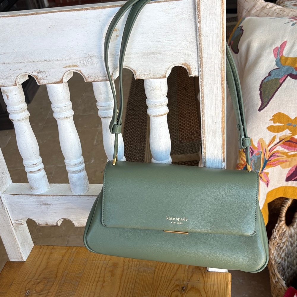 Kate Spade Olive Green Shoulder Bag